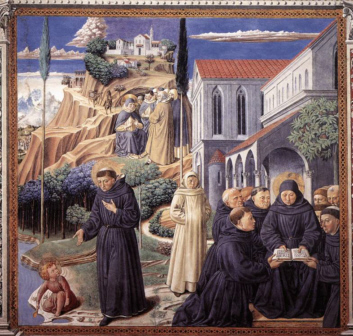 Monjes y monjas de la Iglesia Católica Romana de la Edad Media.
